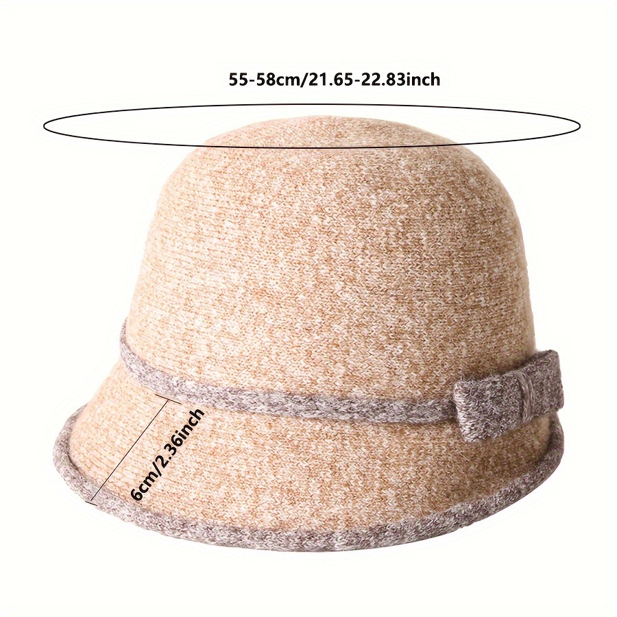 chic wool blend bucket hat for women versatile stylish fisherman cap with foldable design perfect for fall winter