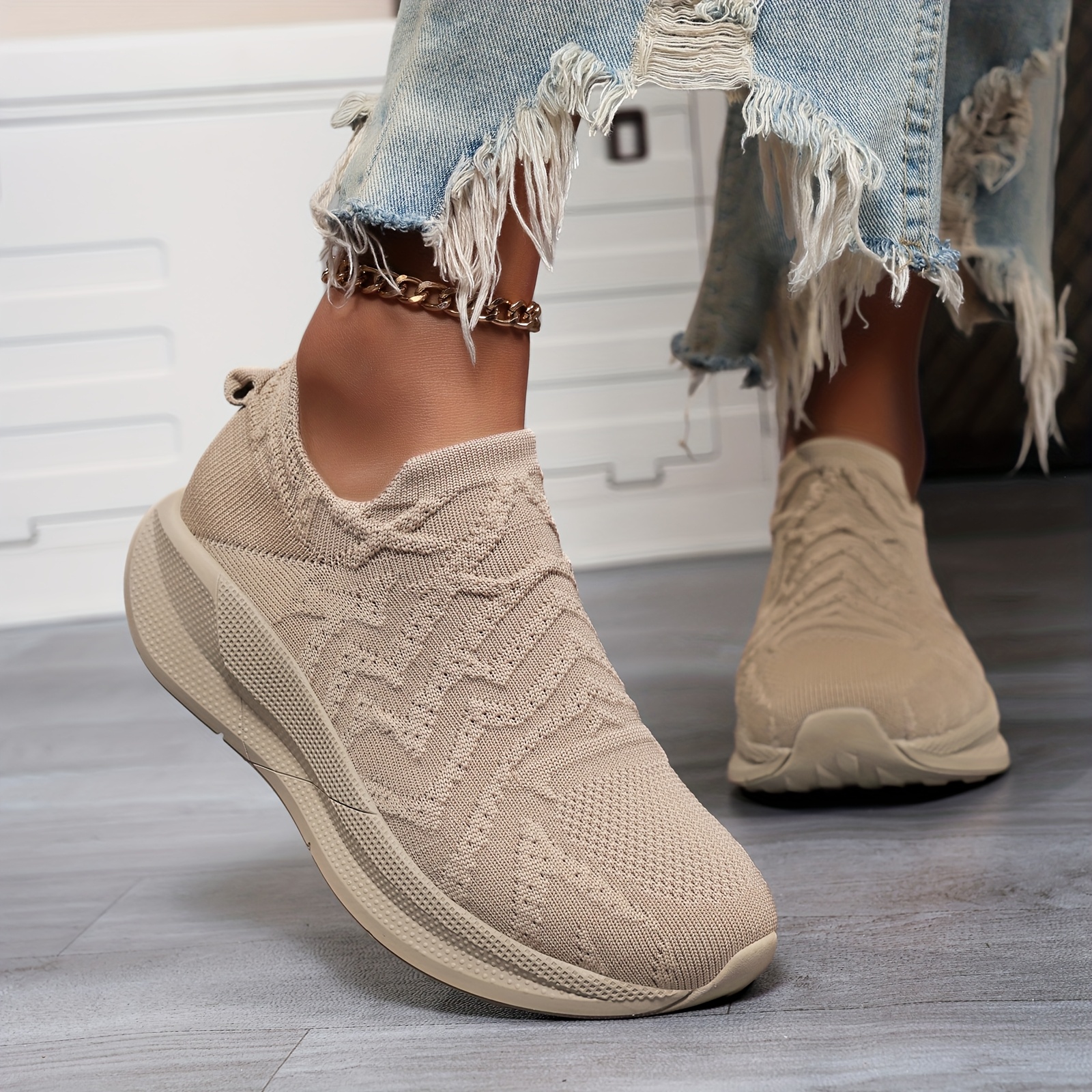 Image of Sneakers, New Lightweight Knit Shoes