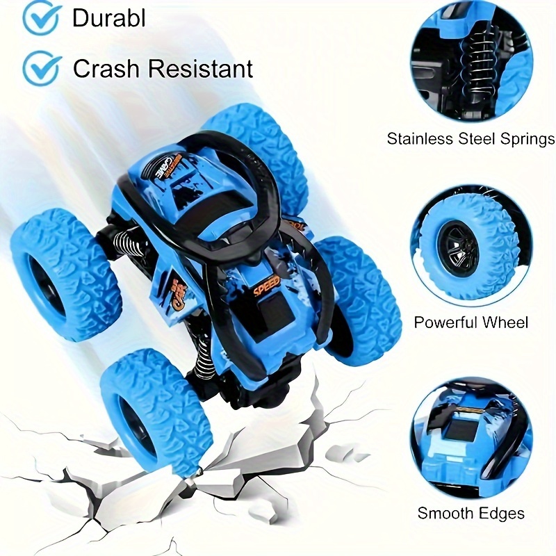 Monster Truck Toy, Mixed Colors, Battery-Free, Manual Operation, Plastic Material, Indoor/Outdoor Family Entertainment And Parent-Child Interaction, Suitable for Boys And Girls, Perfect Easter, Christmas, Halloween, New Year Party Gift