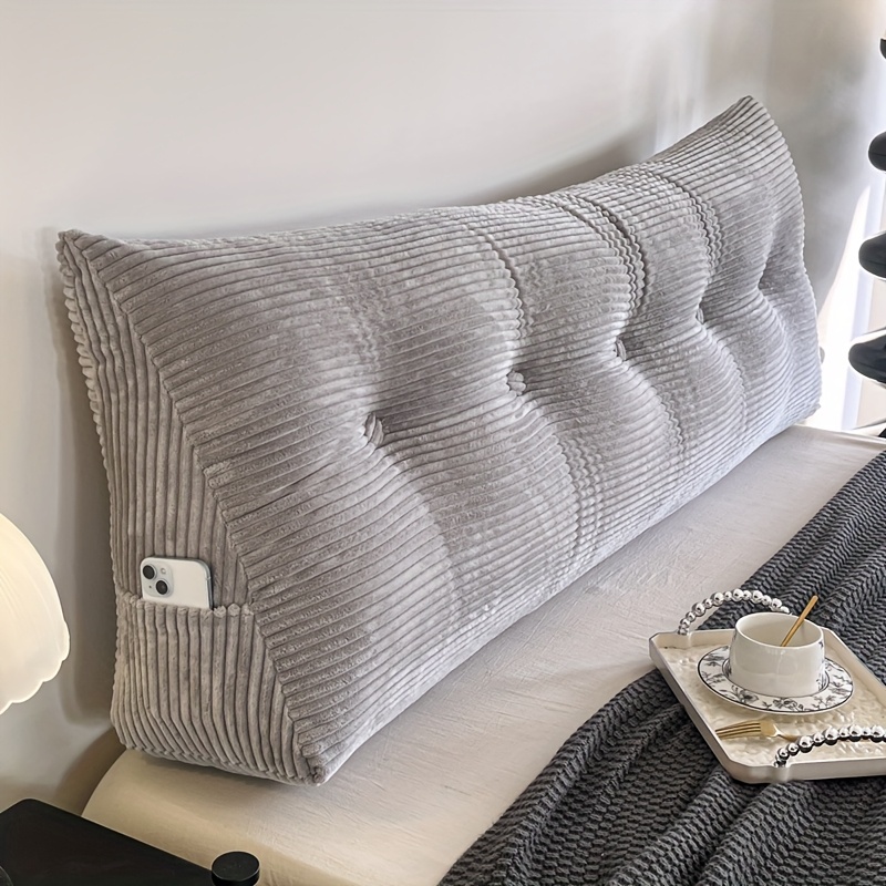 E-shop 7 Farben verfügbar, bequemes, warmes, multifunktionales Kopfkissen für das Bett, hochwertiges Kissen, geeignet für Schlafzimmer, Sofa, Hotel,