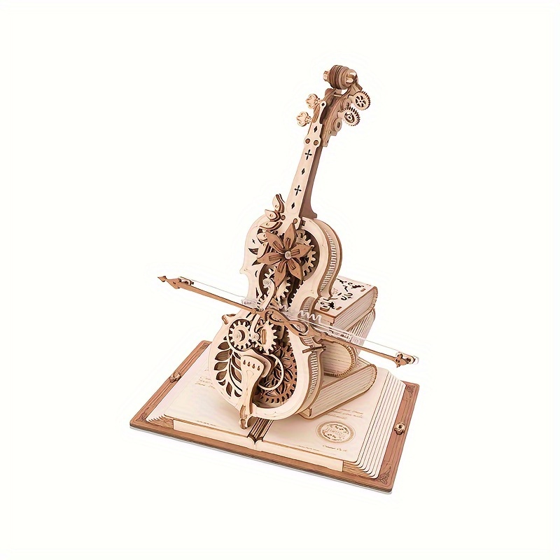 

Rokr Magic Mechanical Music Box 3d Wooden Puzzle Amk63