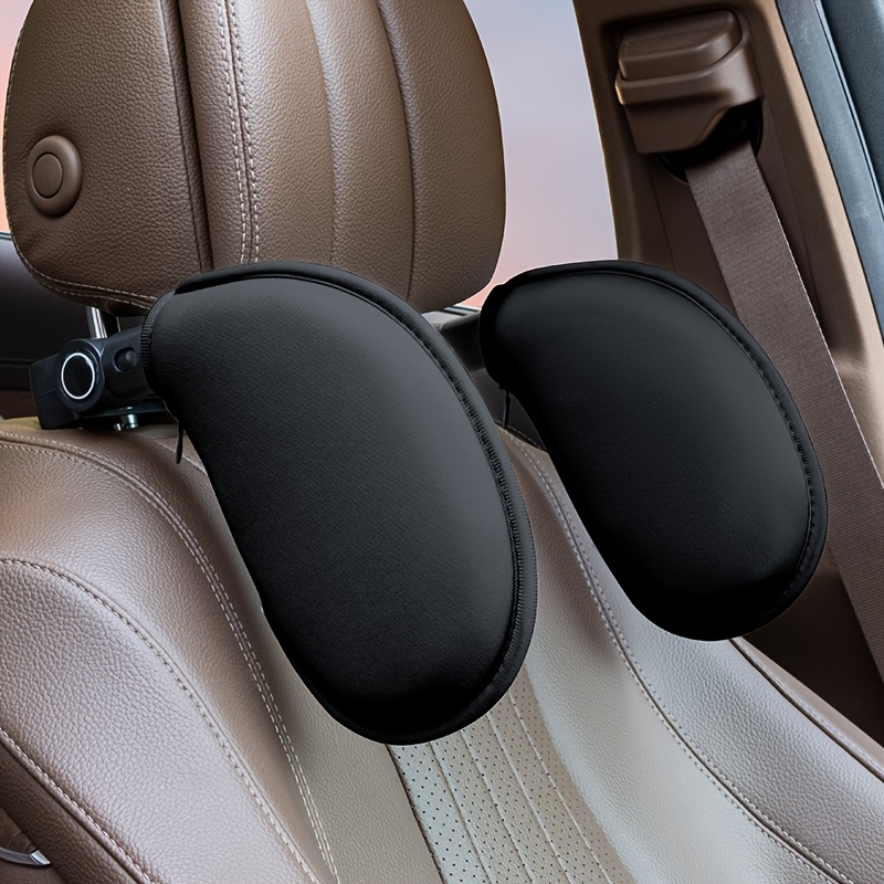 TEMU -tête de voiture ergonomique réglable à 360° avec mousse viscoélastique et coussins latéraux - Adapté pour la plupart des véhicules, soutien