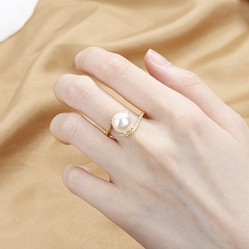 One Organic Adjustable Open Ring with Figured Hagomina Gift for Yorkonia Company - Special Jewelry, Unique Jewelry for Bride or Mother - No Box Included, Cute Ring