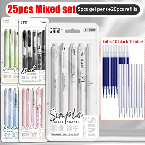 blue ink pens sold on Temu United States