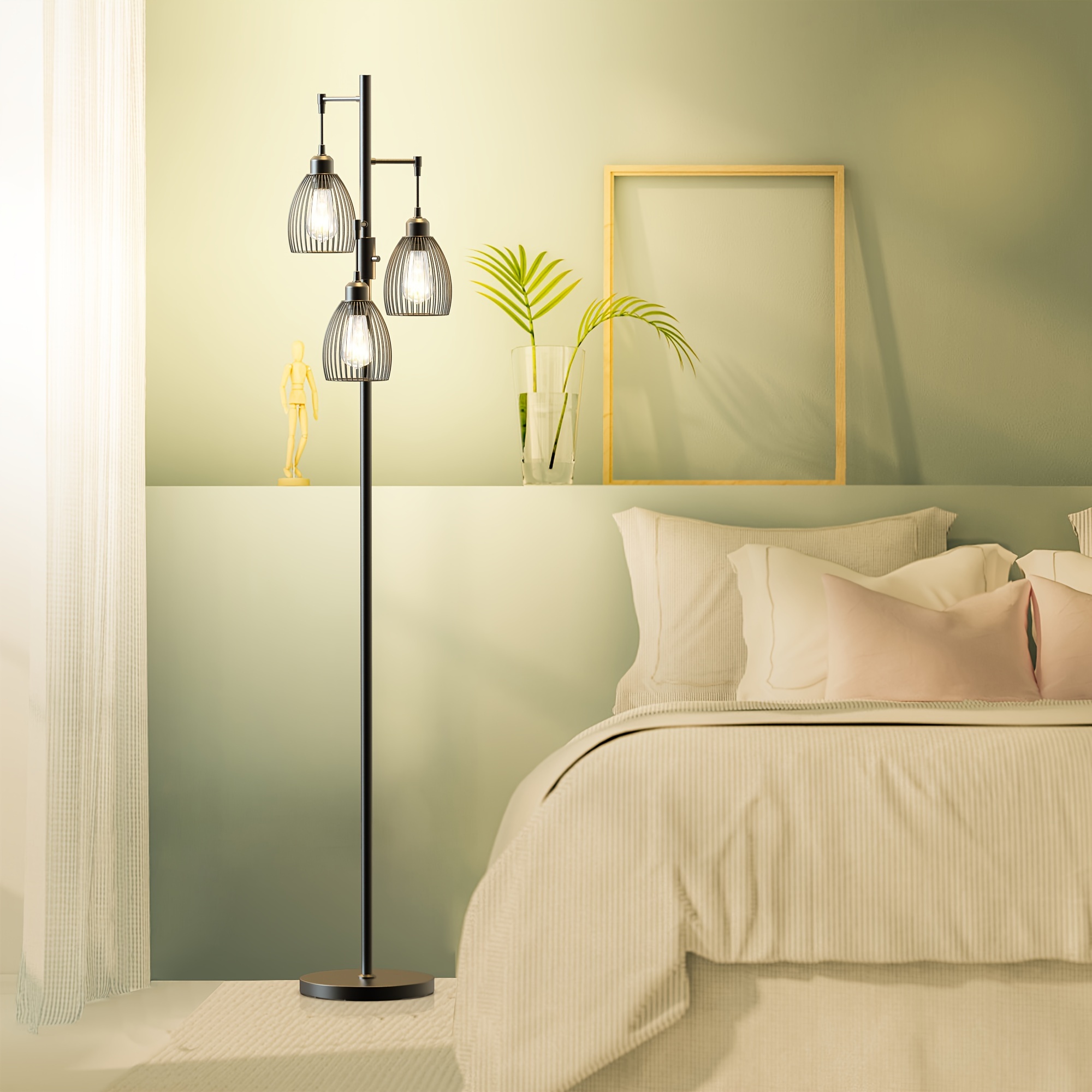 

Lamp With 3 Bulbs Included