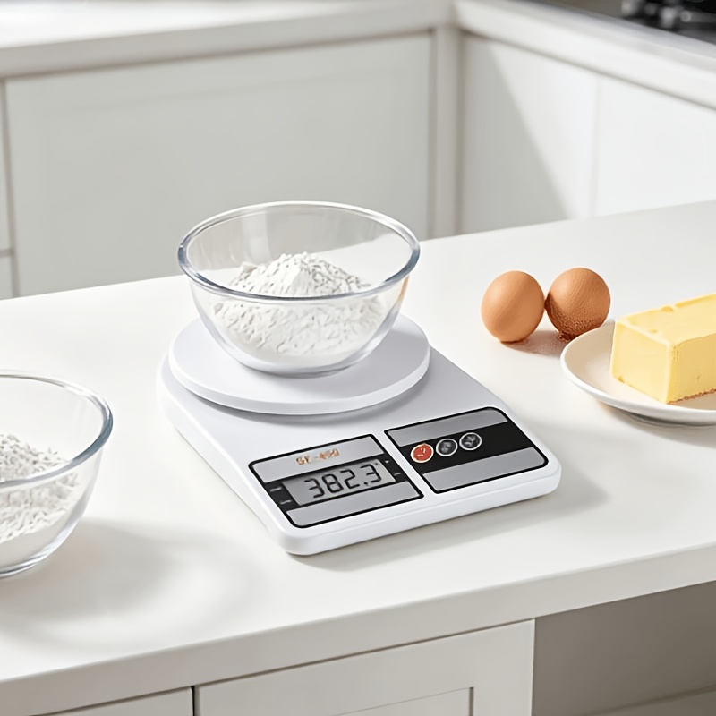 TEMU 1pc Large Capacity Gram Scale, Electronic Kitchen Scale Postal Scale, Multifunctional Digital Scale, 0.001 Suitable For Baking And Food Weighing