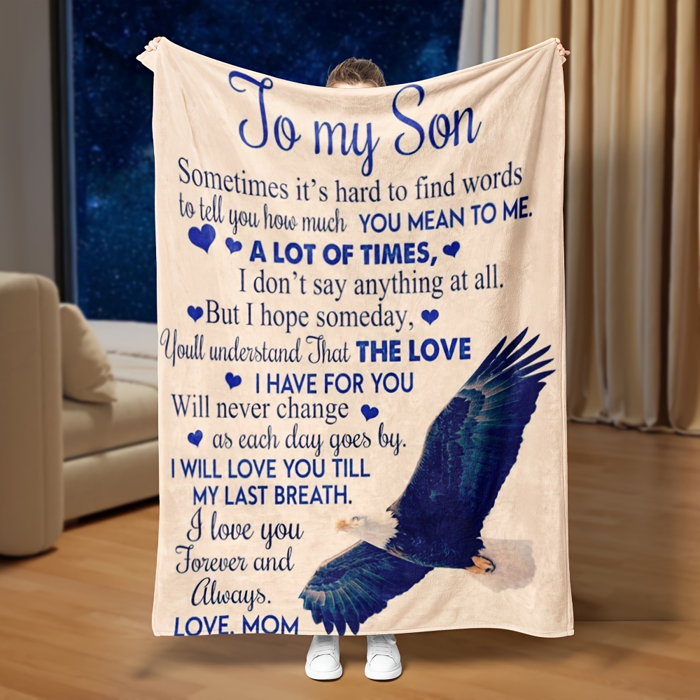 

To Son- 1 Blanket - For , , , , , And - And To - For Him/her