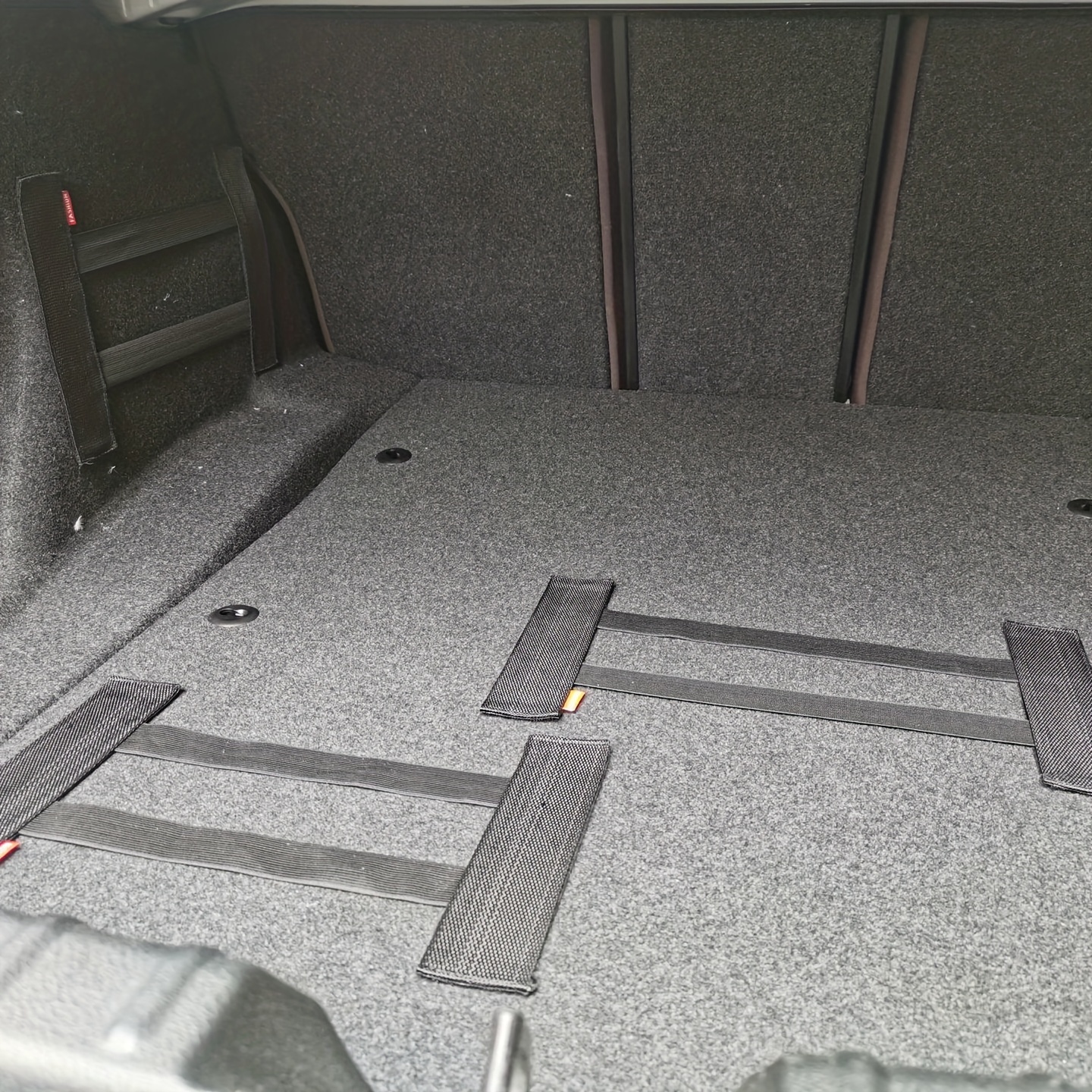 1/2pcs. Car Trunk Storage Box Black Magic Tape Car Accessories Storage Bag Tape Fixing Car Interior Storage and Organization Let your items not tip. Large Car Universal Fixing Belt. Suitable for plush lining