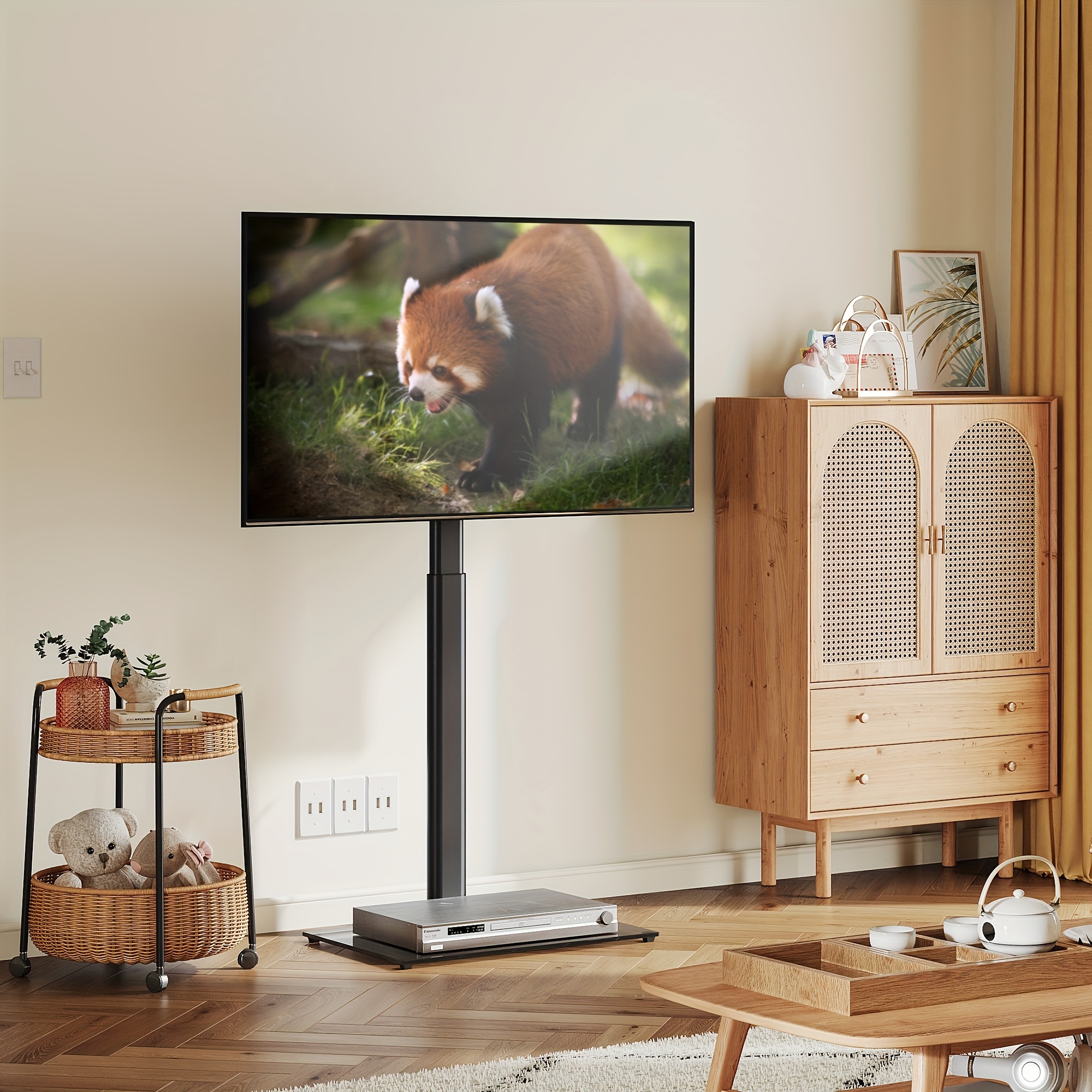 TEMU Wlive Tv Stand Wall-mounted High Type Tv Stand Wall-mounted Tv Stand