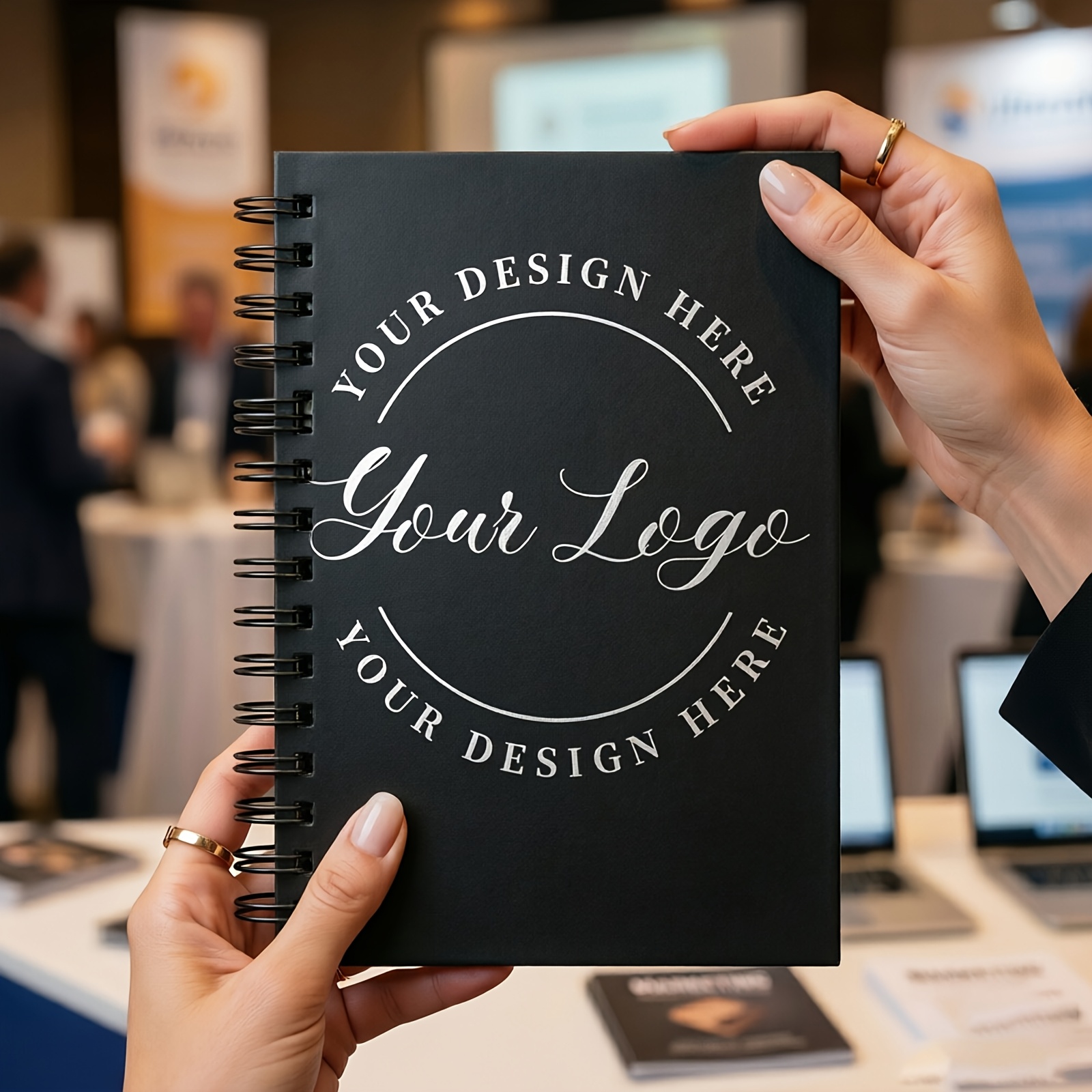 12pcs Customized A6 Spiral Notebooks Set