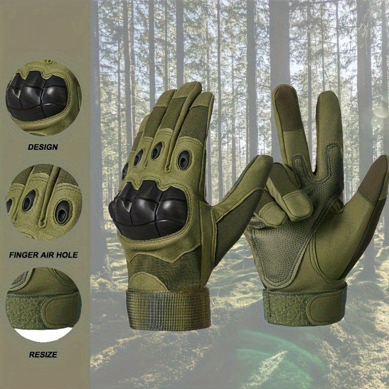 Touch Screen Army Military Gym Tactical Gloves Men Paintball - Temu