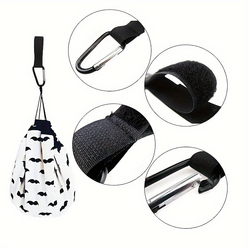 2pcs Stroller Hooks, Adjustable Universal Hooks, Shopping Bag Storage Hooks, Bicycle, Motorcycle Hooks Universal Hooks