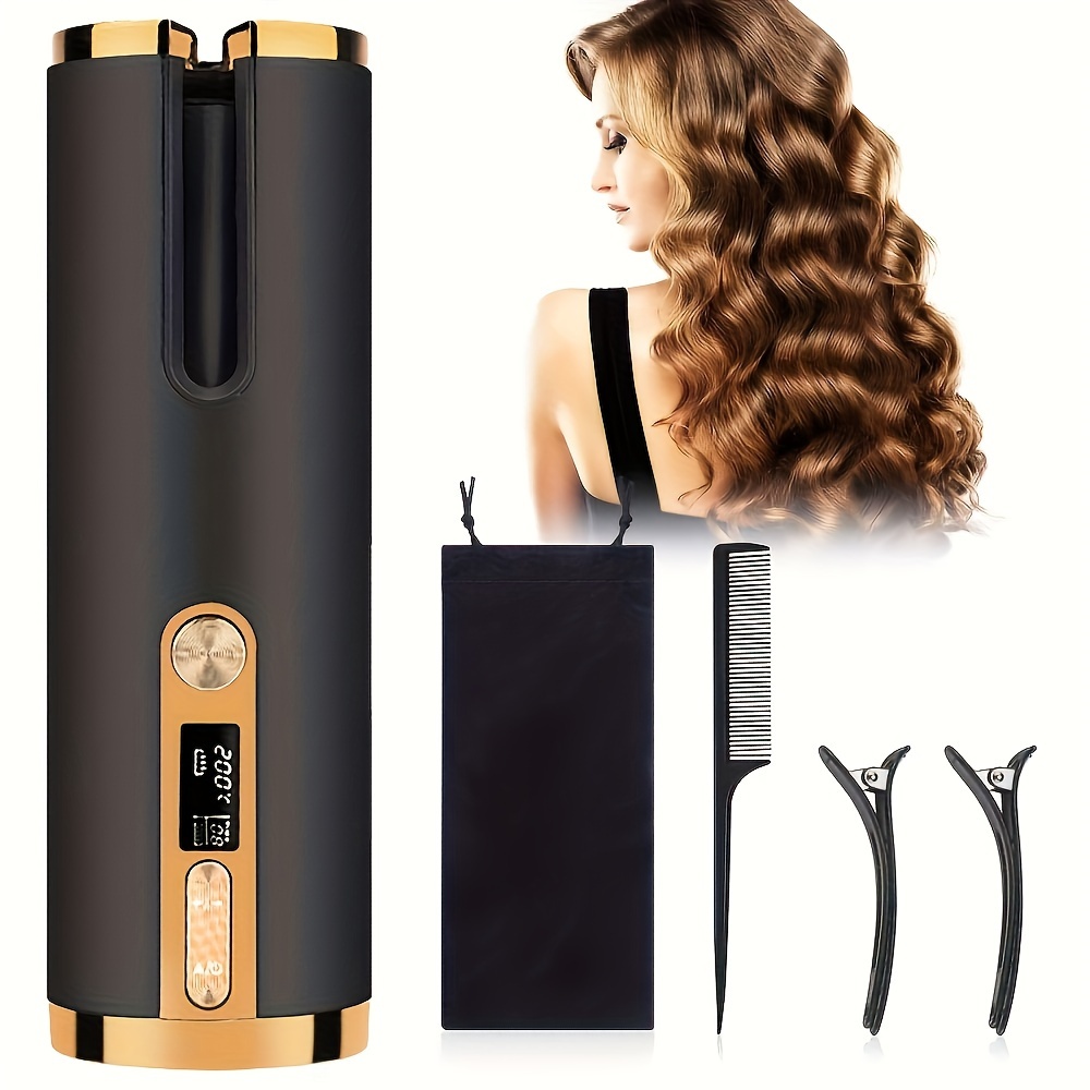 

Curler, 6 , Rotating , Heating, Usb Rechargeable Curler, 36v Or , 5000mah Battery