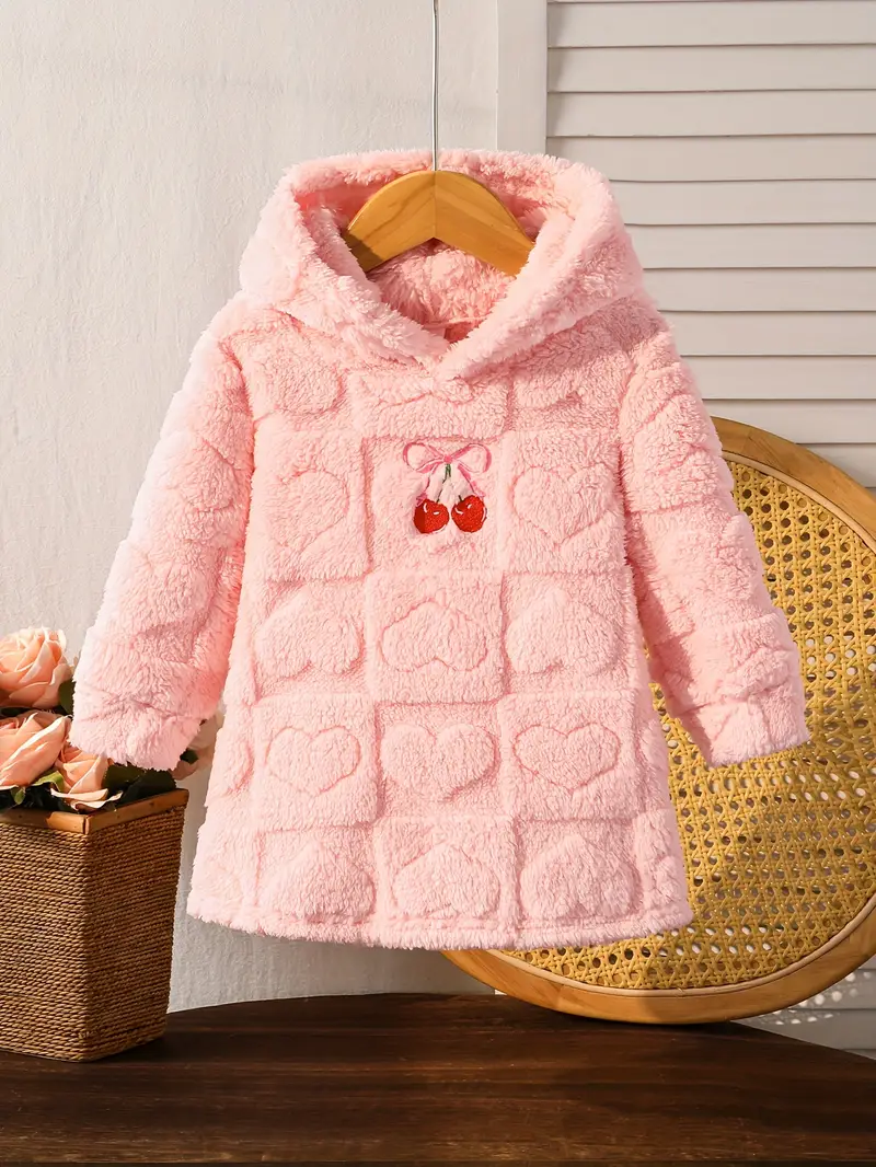 pink fur lined dress Pink Boucle Fur Hem Mini Dress self-portrait-US