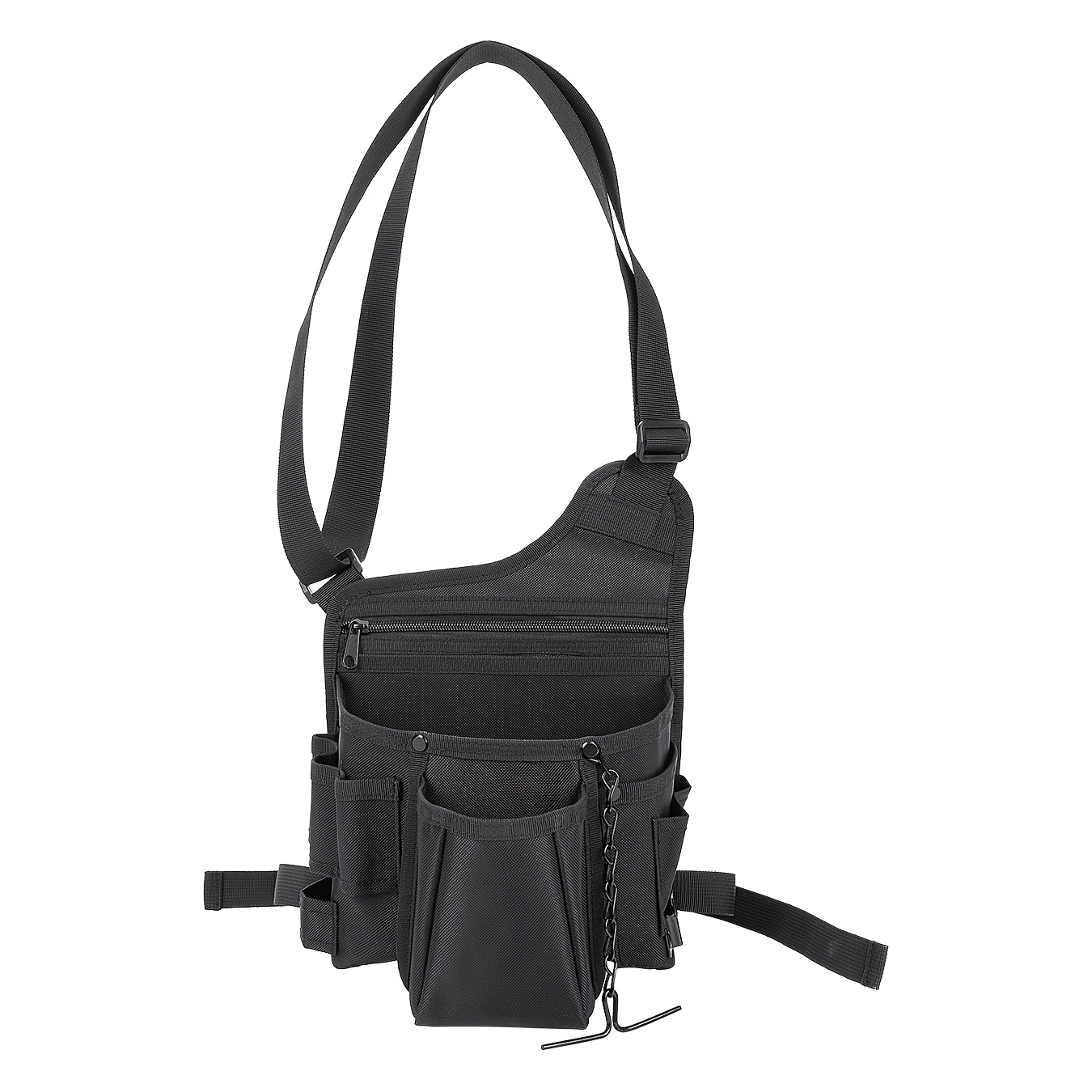 TEMU Electrician Bag And Cross-body Organizer Bag - Cross-body Electrician Tool Bag - Quick Tool Organization, Very Suitable For Work Sites And