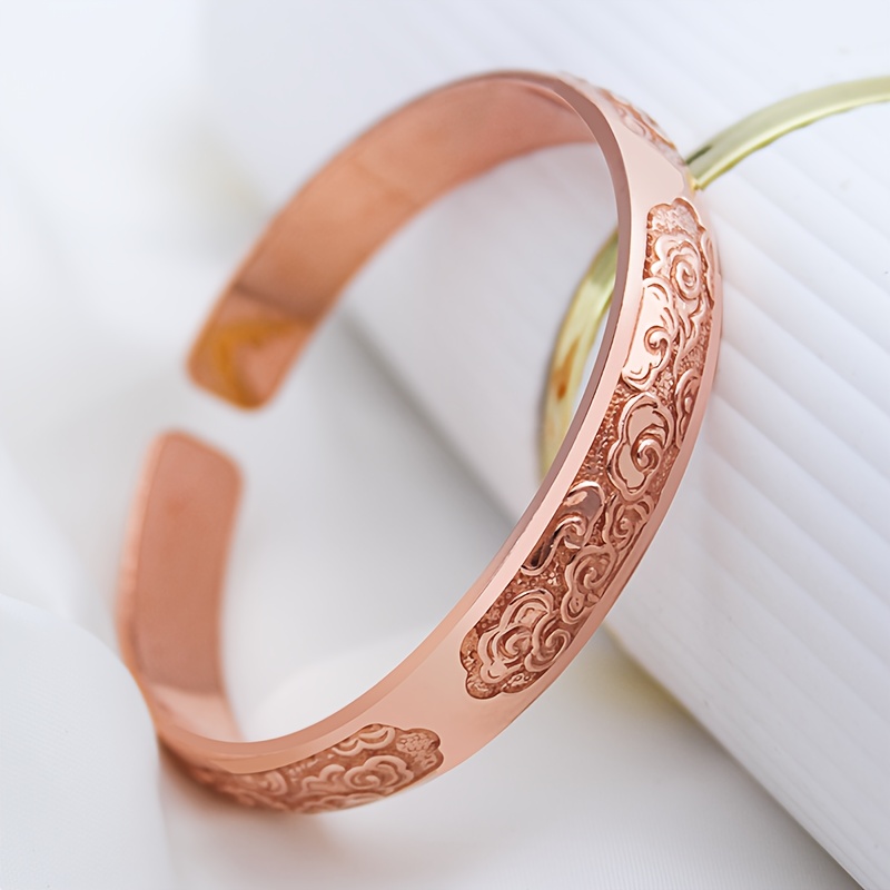 E-shop Ein lila Kupferarmband für Damen und Herren, geeignet für den und als Partygeschenk, ein perfektes Accessoire für Outfits, ideal als Weihnachts,