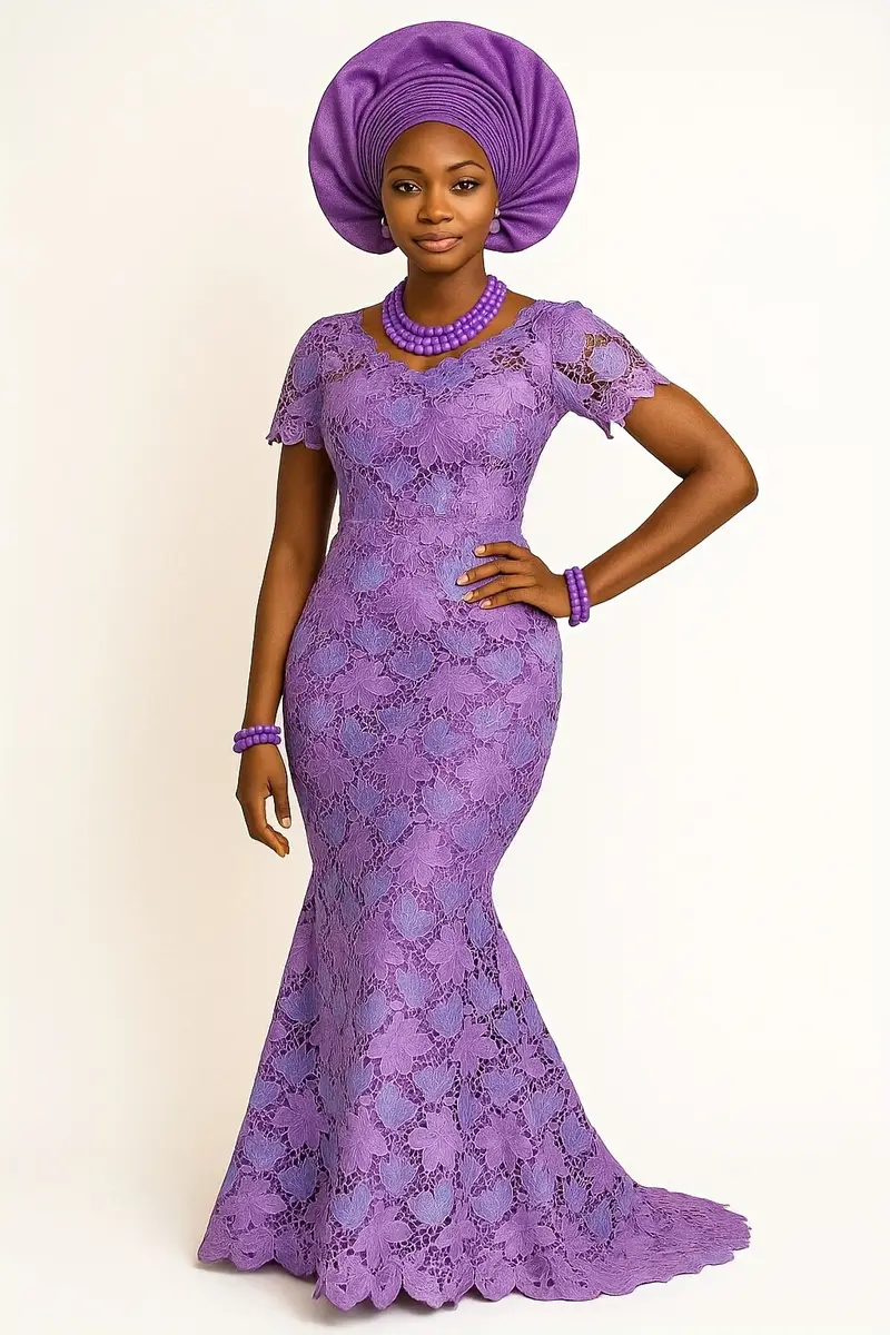 cord lace dress designs Beautiful Cord Lace Styles for Every Event. So Stylish