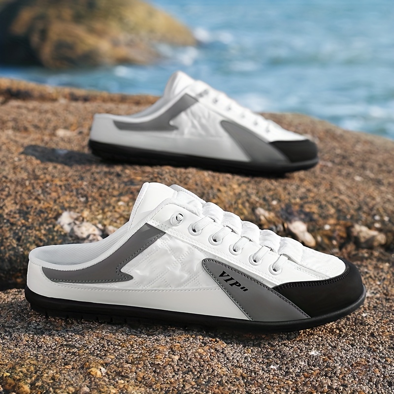 backless sneakers men sold on Temu United States