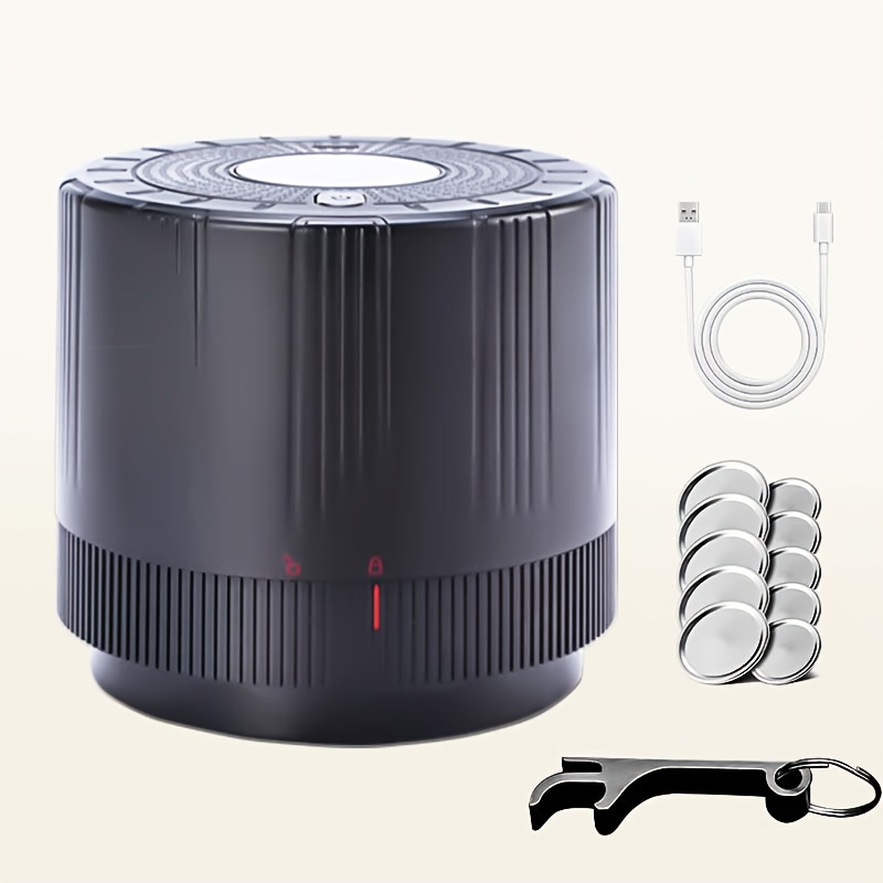 TEMU Electric Vacuum Sealing Device For Mason Jars, Suitable For For Large And , Designed For Canning And Food Storage, Ideal For Fermentation And Preservation