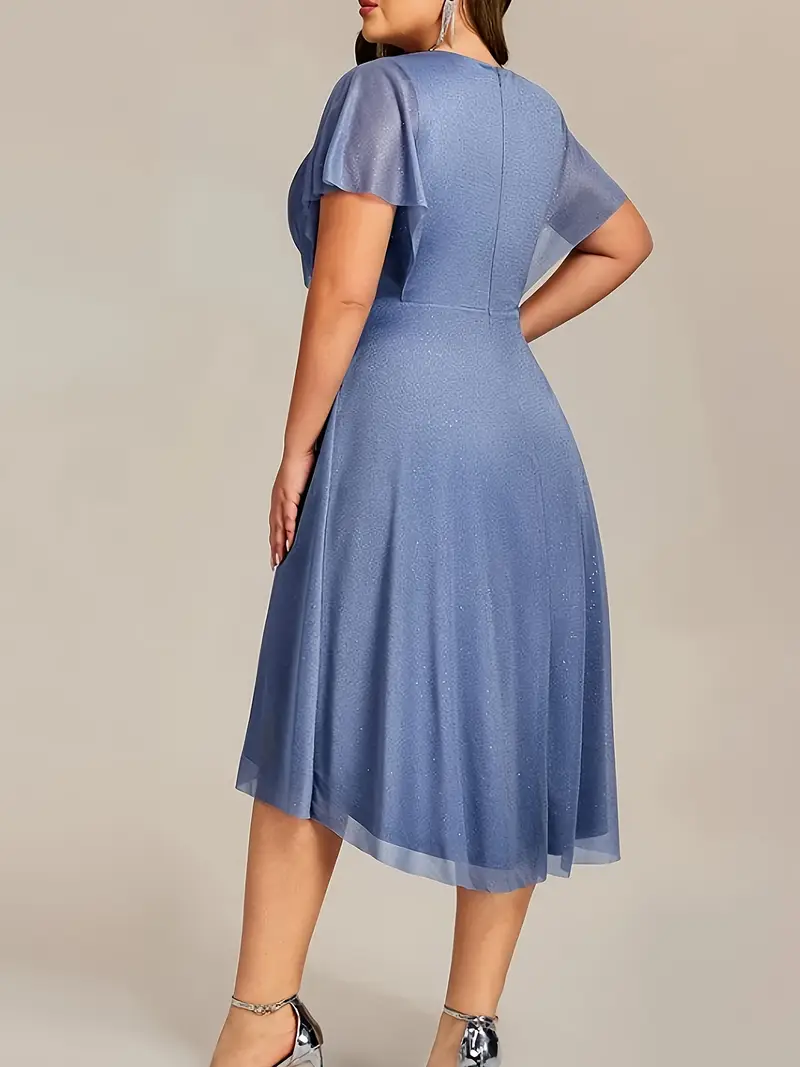 plus size plus size short sleeve asymmetrical hem v neck - Temu United Arab Emirates plus size plus size short sleeve asymmetrical hem v neck - Temu United Arab Emirates