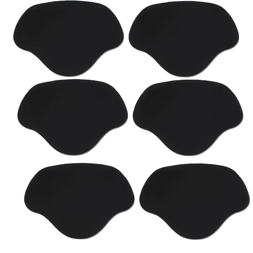 6pcs Shoe Repair Patches And Heel Repair Stickers - Durable Heel Protectors, Designed For Sneakers, Repairs Holes, Suitable For Sneakers, Faux Leather Shoes And High Heels