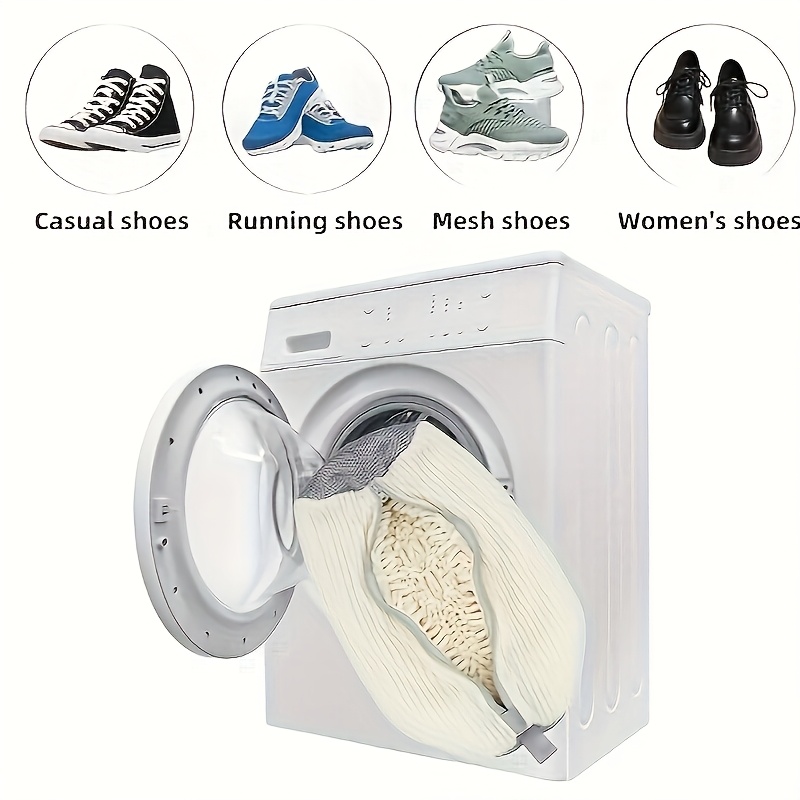 Wash Tennis Shoes Can You Wash Clothes With Shoes Shoe Washing Machine Bag:  Washing Machine Dryer Shoe Washing