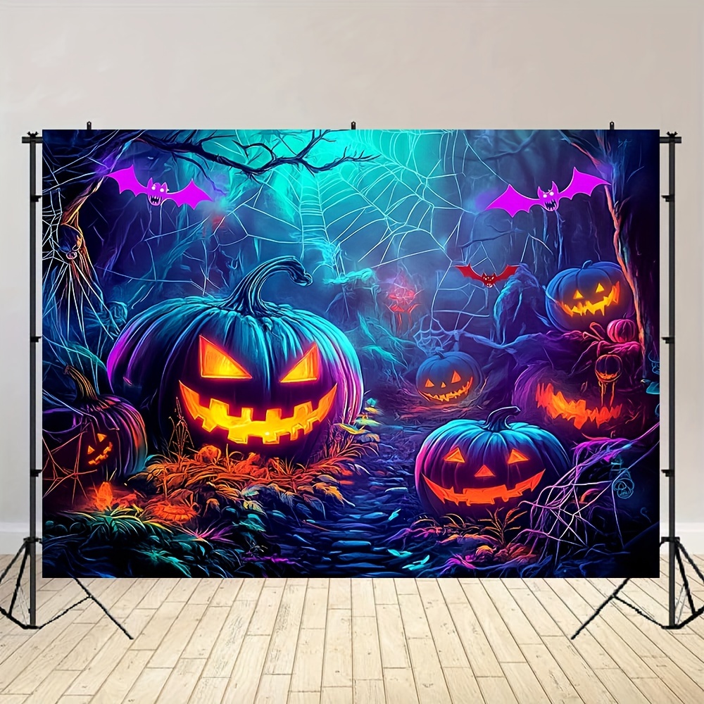 A.Monamour Tapiz De Pared Calabaza Espantapájaros Miedo Noche De Halloween Decoración Navideña Tela Colgante De Pared Tapices Pared Mandala Etnicos Psicodélico Bohemio Hippie