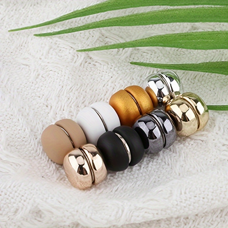 Image of 8pcs Headscarf Magnetic Brooch, Needleless Magnetic Headscarf Brooch, Scarf Magnetic Brooch, Scarf Magnetic , Scarf Magnet Brooch, Magnetic Headscarf, Women's Headscarf, Scarf, Clothes
