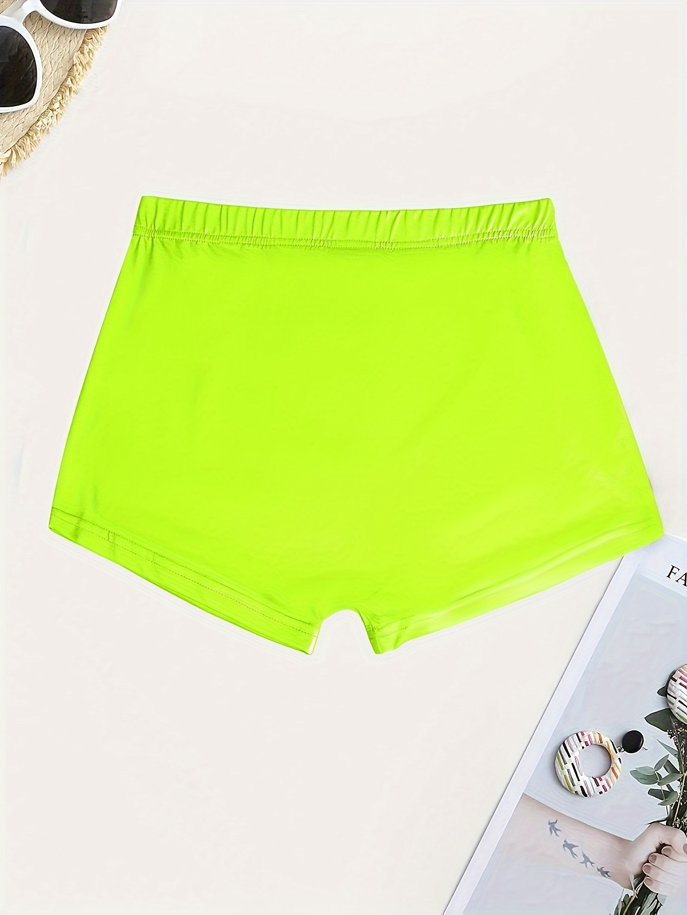 Valentine's Day Letter Print Shorts Women