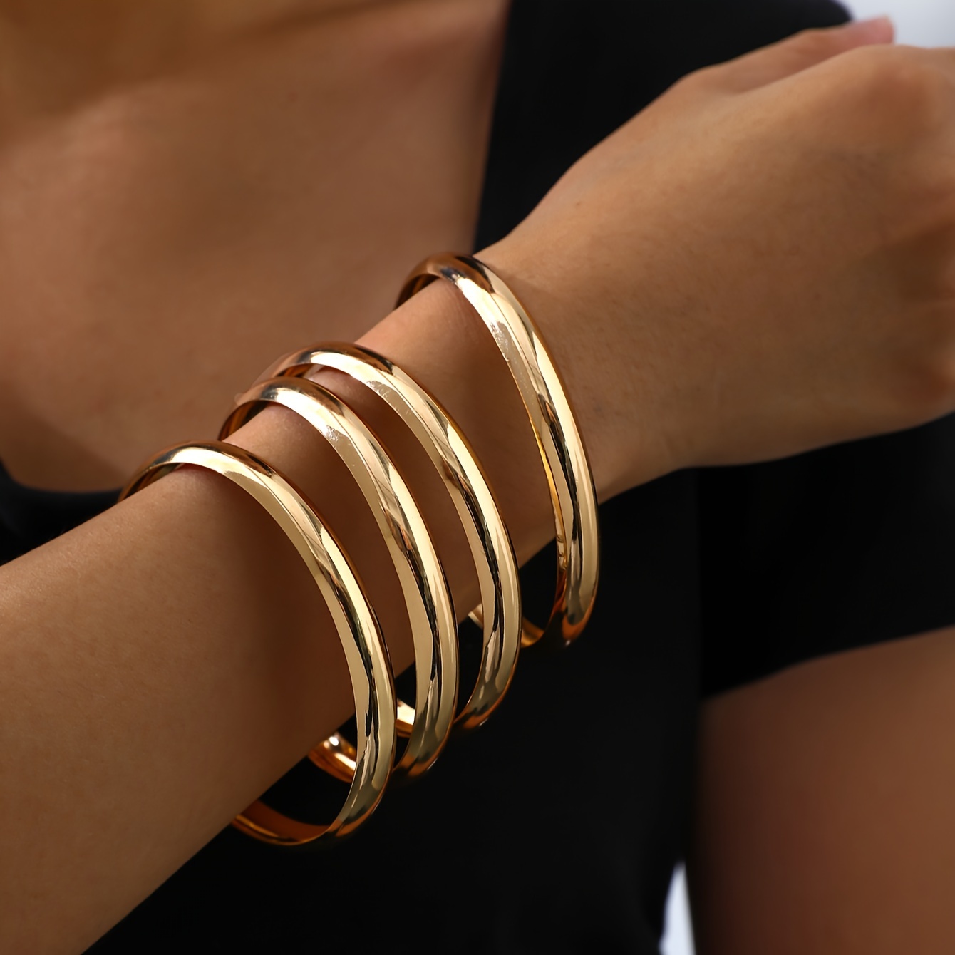 

4pcs Bracelet Set Simple Bracelet Stacking Set