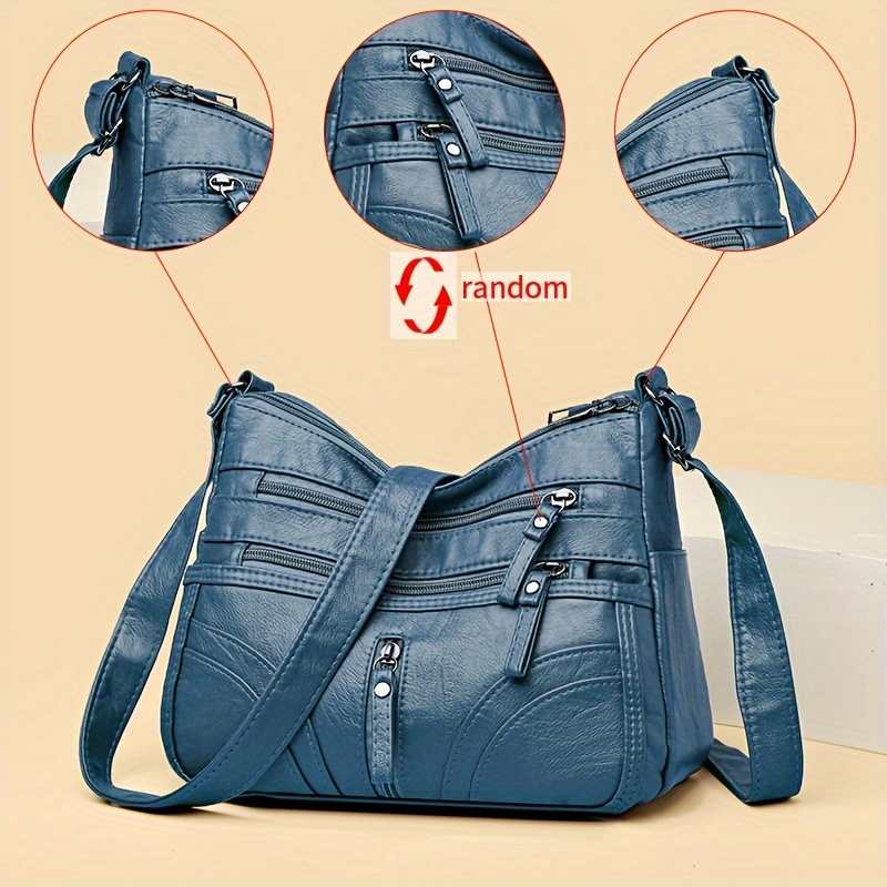 ★極美品★LEATHER MULTI SHOULDER BAG abyss-vegan-leather-shoulder-