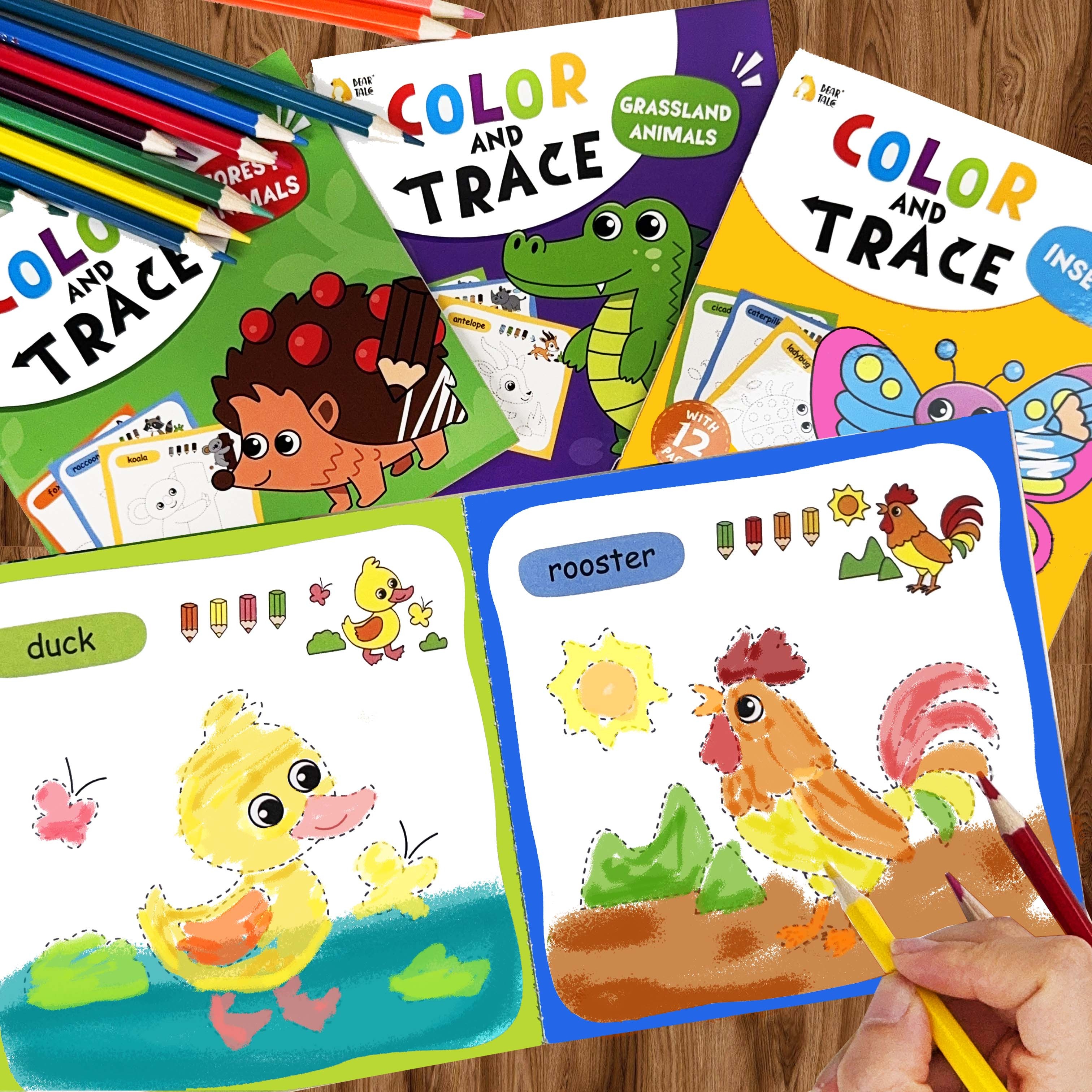 coloring books kids sold on Temu United States