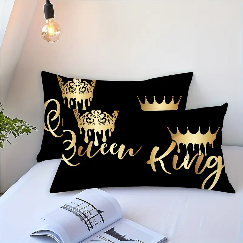 2 3pcs king queen letter print bedding quilt cover couple bedding soft and comfortable bedding with 1 2 matching pillowcases without filling suitable for bedroom 1 quilt cover 2 pillowcases no core Product details 5