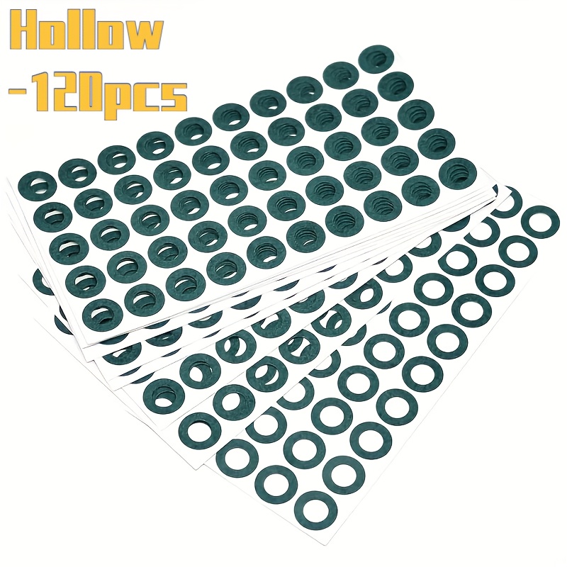 Image of 120/240/600pcs, Self-adhesive 18650 Battery Insulation Pads& Rings- Insulating Gasket Kit Li-ion Cells