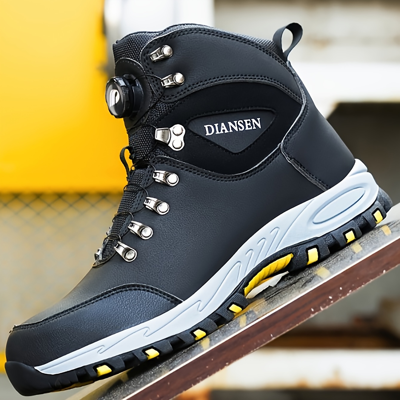 indestructible safety work boots men non slip metal toe Temu