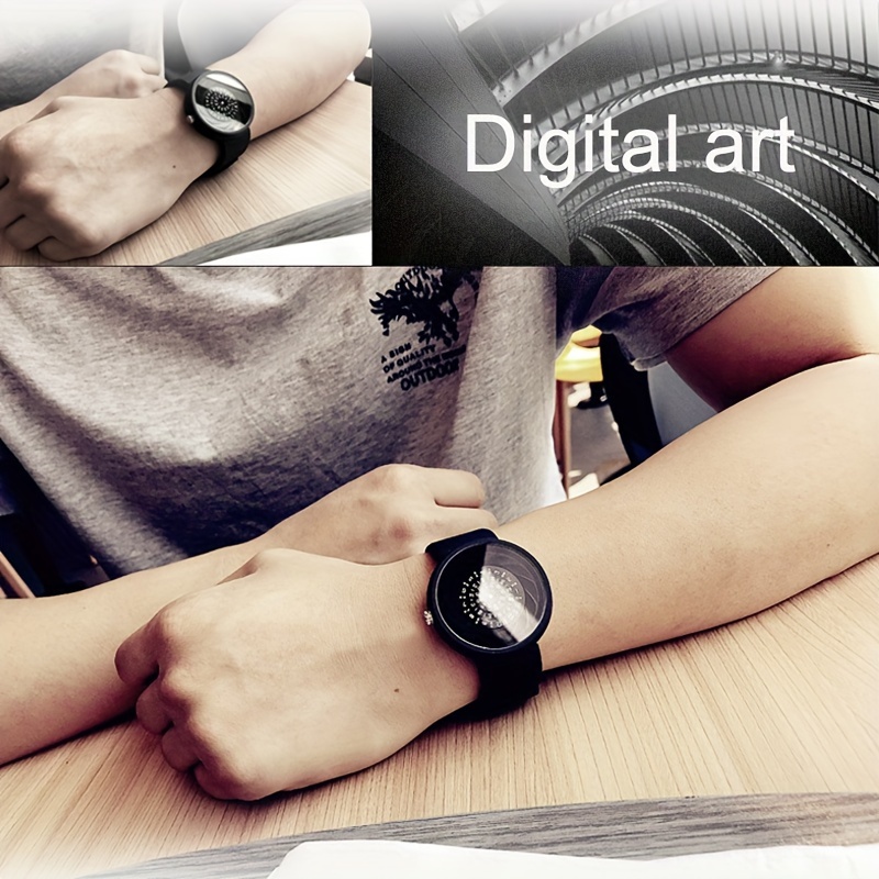 a and fashion watch an mens sports watch wristwatch with a password dial with an extra strap and tools Product details 1