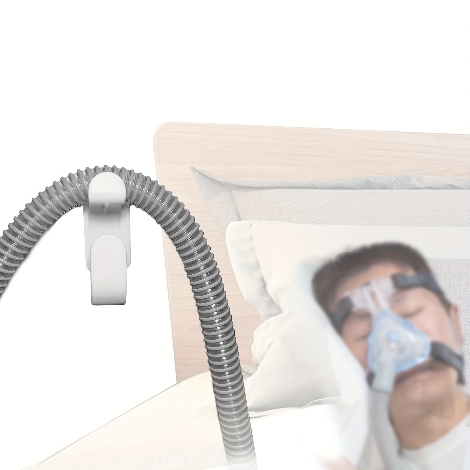 1/2/3個】cpapマスク ホースホルダー ハンガー 落下防止機能付き cpap