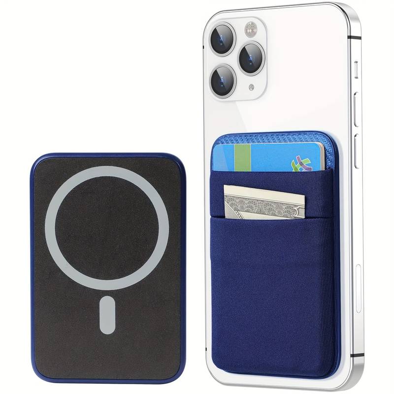 Portafoglio Magnetico MagSafe Per IPhone 12-15, Con Supporto AirTag, Porta 4 Carte, Pelle PU Rosa