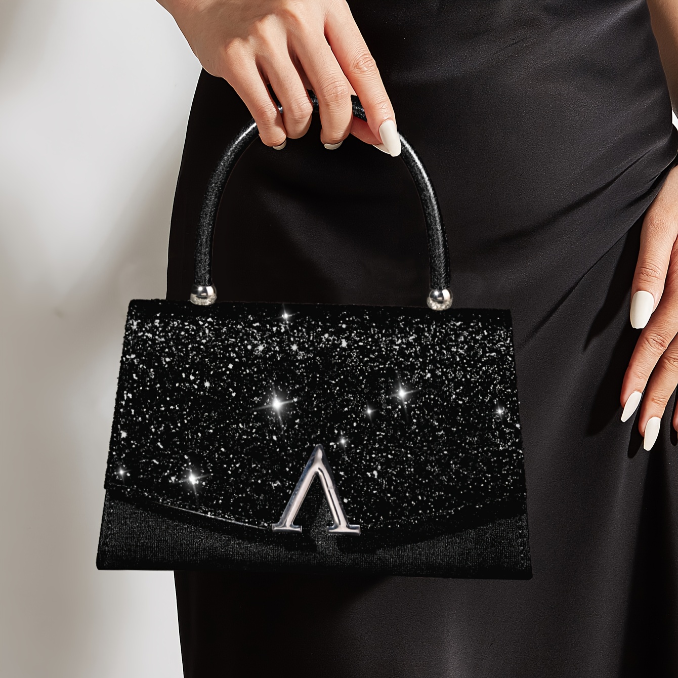 E-shop Eine elegante, mit Pailletten verzierte Abendtasche für Damen, eine atemberaubende und exquisite Clutch für Partys, ist die perfekte Geldbörse,