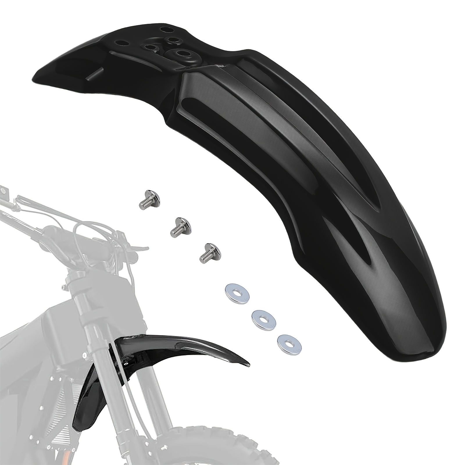 TEMU Electric Dirt Bike Front Fender For Tutti Tutto Tuttio Soleil 01 Yozma Mudguard Splash Mud Guard Protection Motorcycle