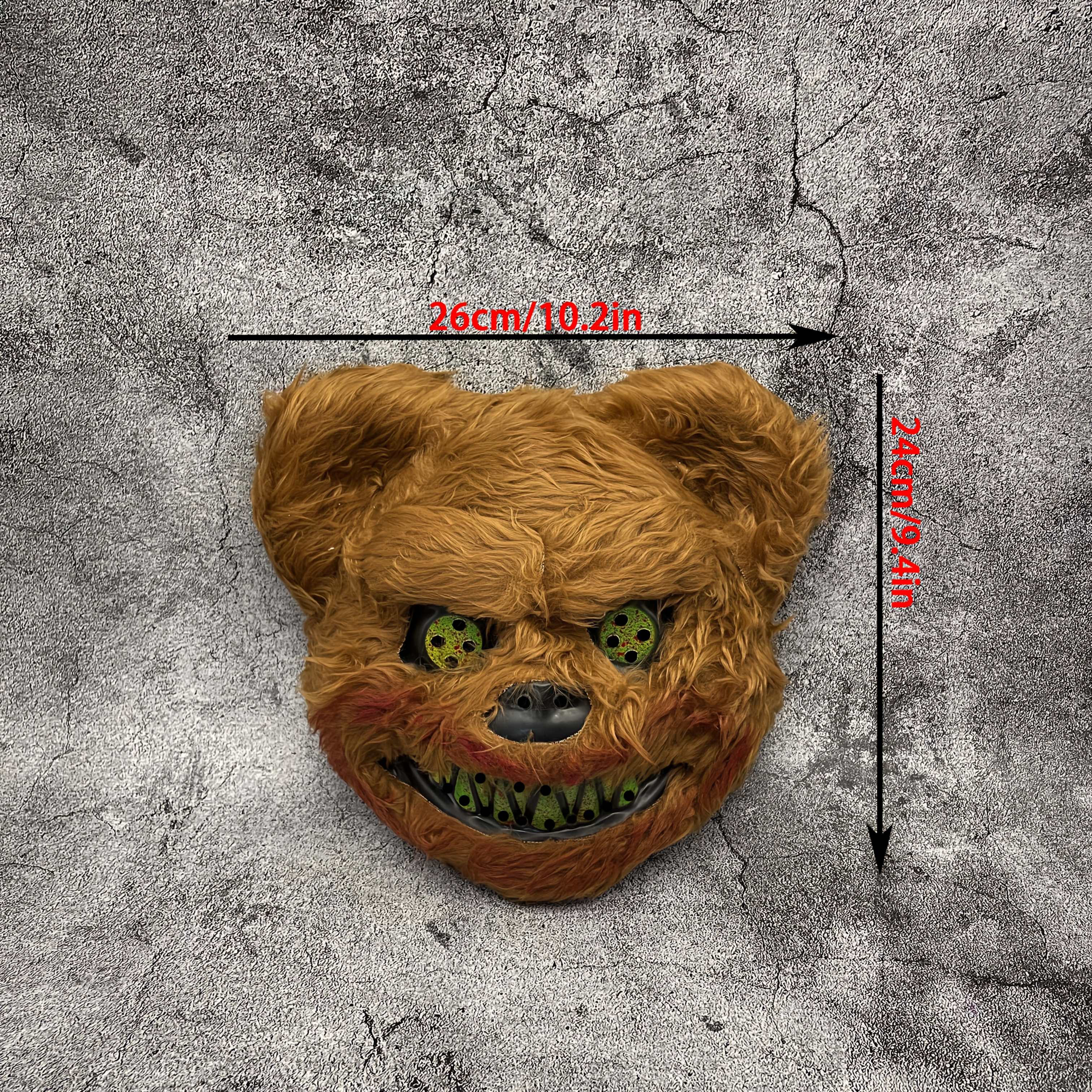 a terrifying bloody rabbit bear mask a frightening halloween - Temu