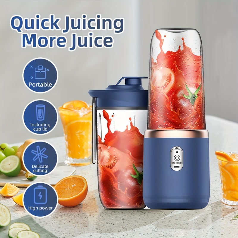 2-in-1 Portable Blender and Juicer USB Charging and Suitable for  Smoothies and Iced Drinks Perfect Gif