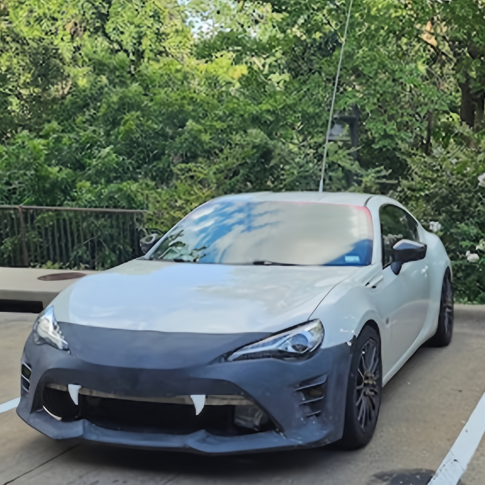 2 Pièces Dents Vampire 3d Adaptées Grilles Voiture - Mauritius