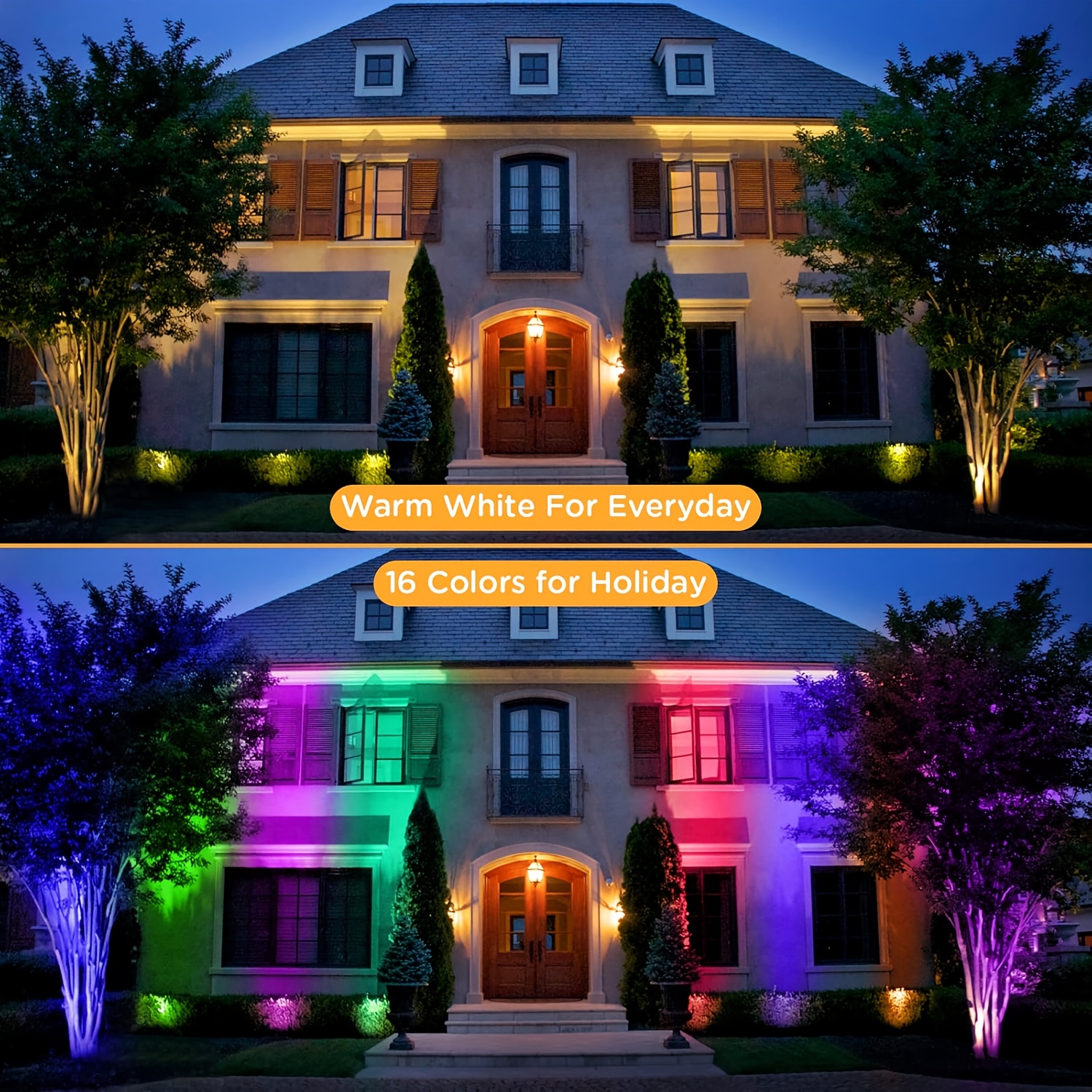Lampes de paysage basse tension RGBW, 12V-24V, éclairage de puits LED, lampes encastrées extérieures changeant de couleur avec 16 couleurs, projecteurs IP