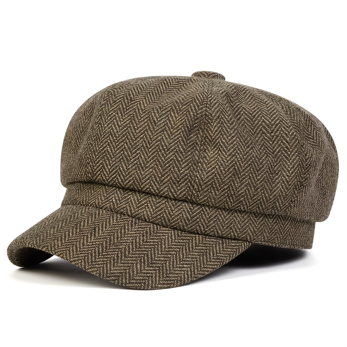 E-shop Damen Heringsschädel Achteckiger Baskenmütze Outdoor Mode Freizeit Kappe Geeignet für Herbst Winter Reise Strandparty