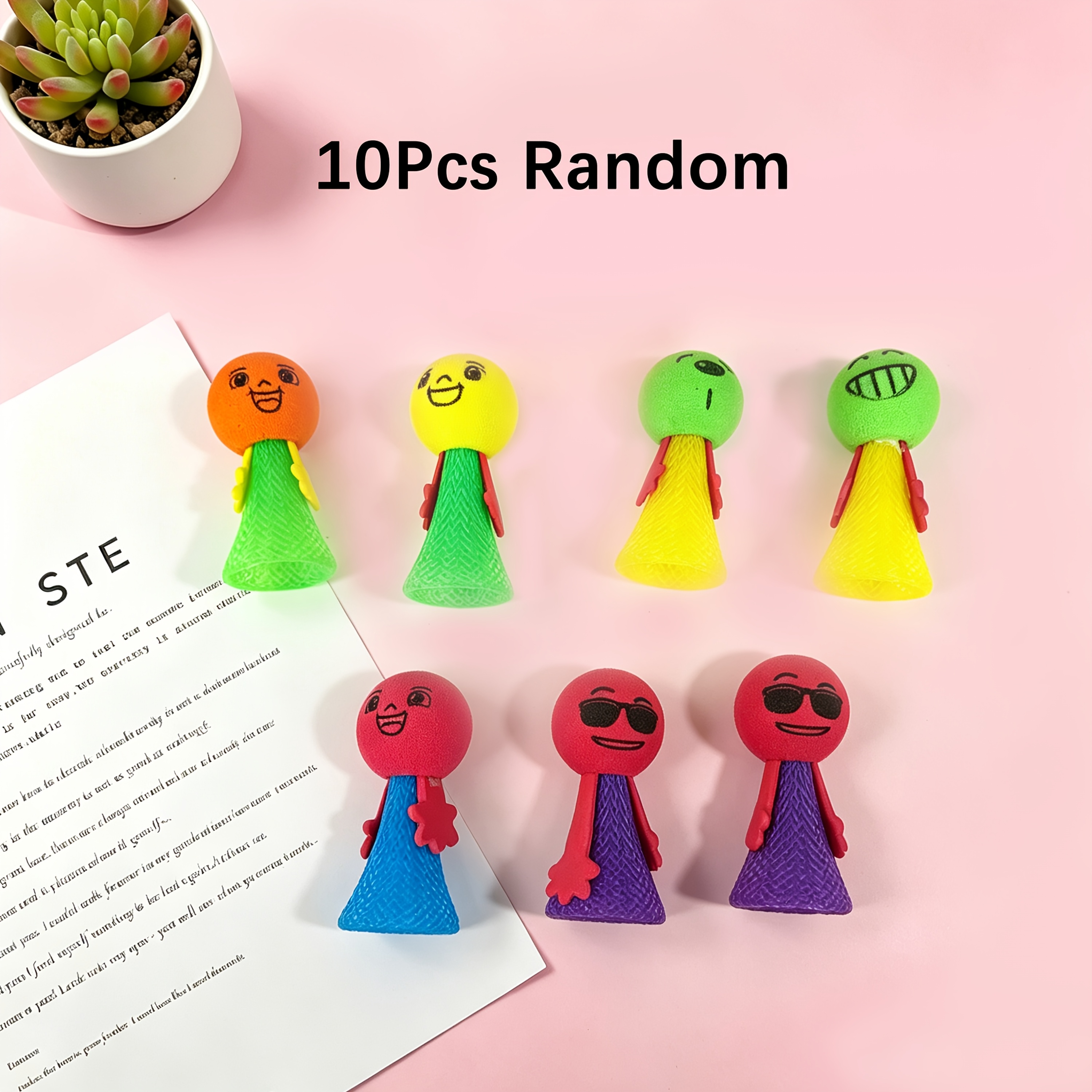 TEMU 10 piezas de Muñecos Adorables, Juguetes de , Rellenos para Canastas de Pascua, Perfectos para Fiestas Infantiles, de , Juguetes -Estrés al por