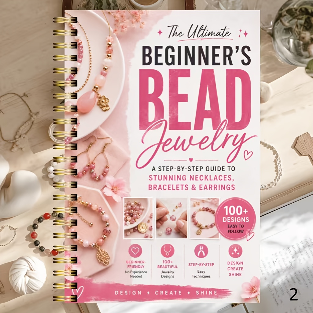 TEMU Album de clips pour la de bijoux | Livre de perles, carnet de bricolage pour bracelets, inspiration à , album de scrapbooking créatif, livre de