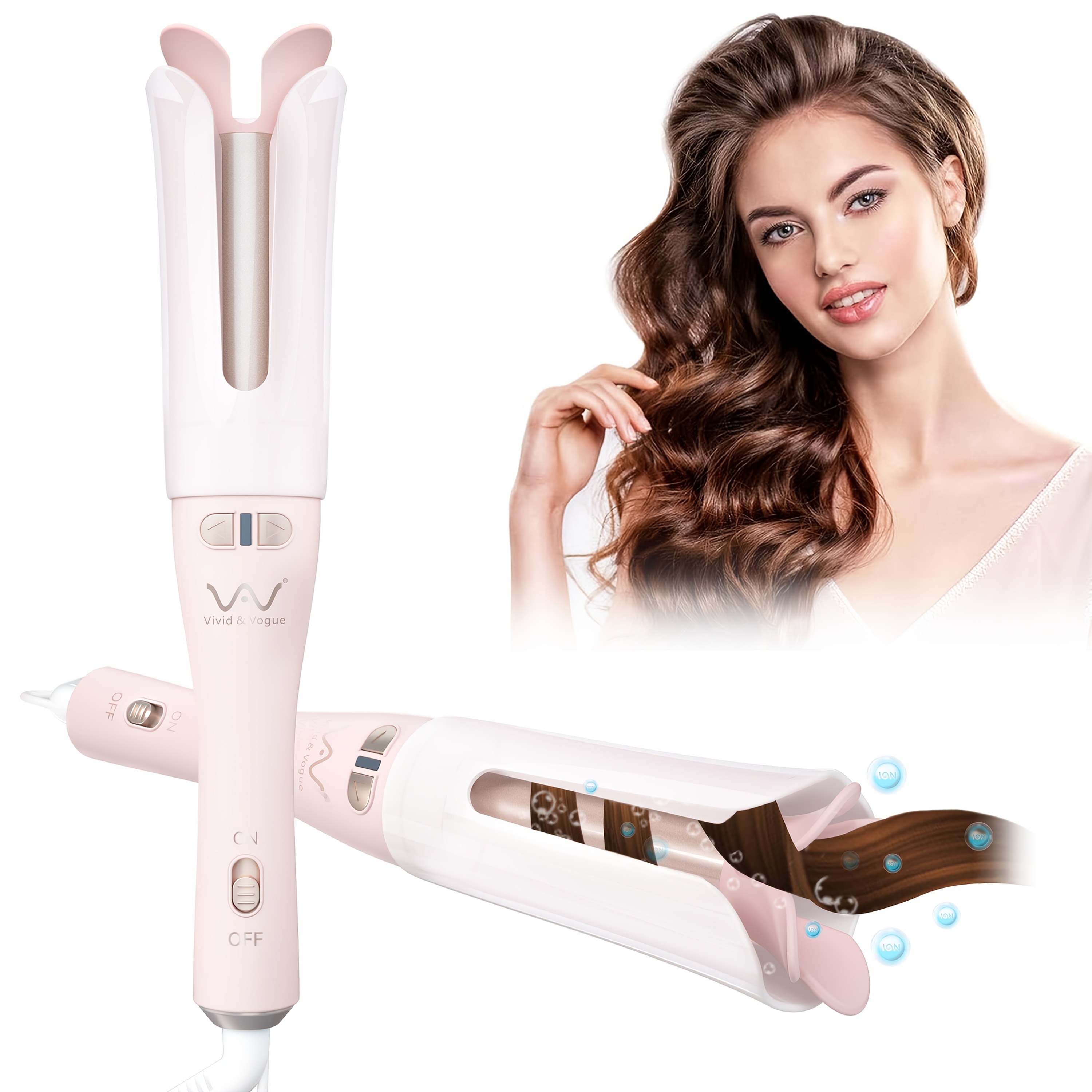 travel curling iron vav hair curler