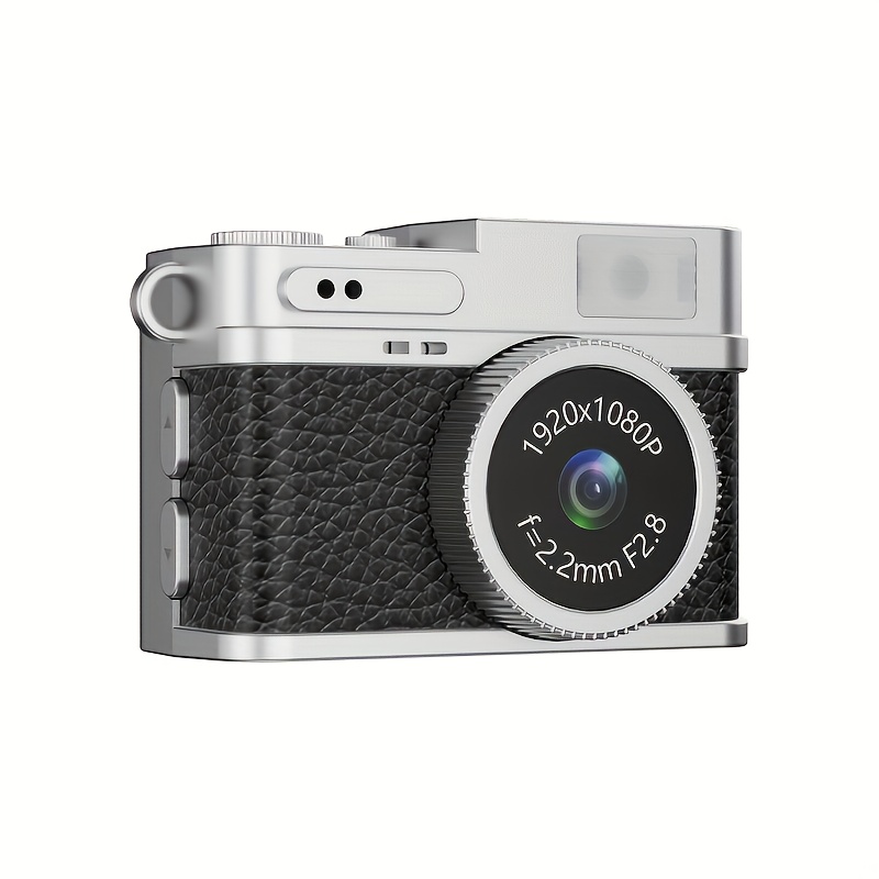 Una Exquisita y Adorable Mini Cámara, un Pequeño Gadget de Fotografía Portátil. Este Dispositivo de Fotografía Retro y Mini Portátil Viene con Filtros Intercambiables, Flash y Capacidades de Grabación de Video, Equipado con una Pantalla IPS de 0.96 Pulgadas y una Luz de Relleno LED. Es una Elección - Imagen 3