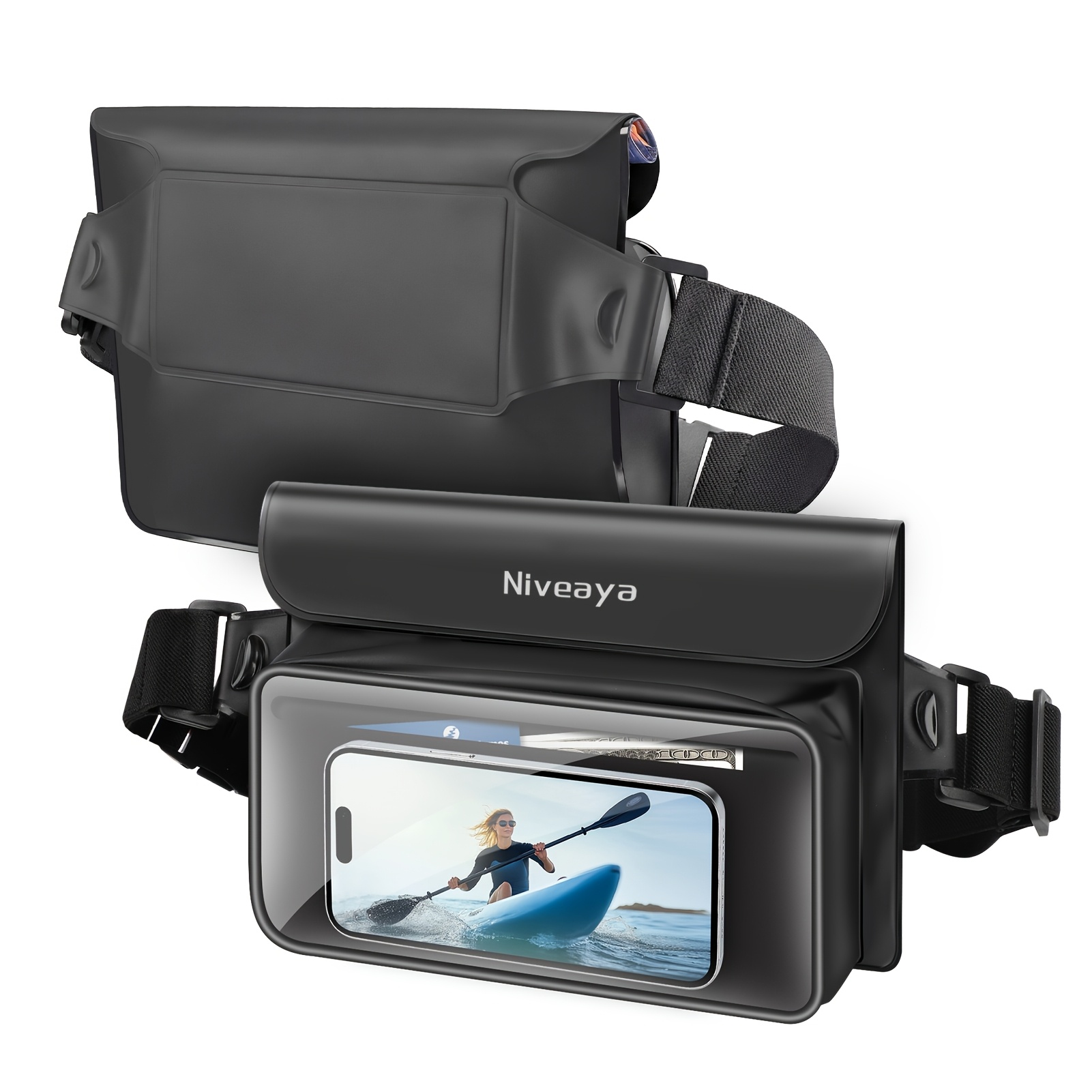 TEMU Niveaya Borsa da spiaggia 1 pz, Marsupio unisex a di sabbia, Custodia per telefono e passaporto, Custodia per telefono, Borsa per telefono,